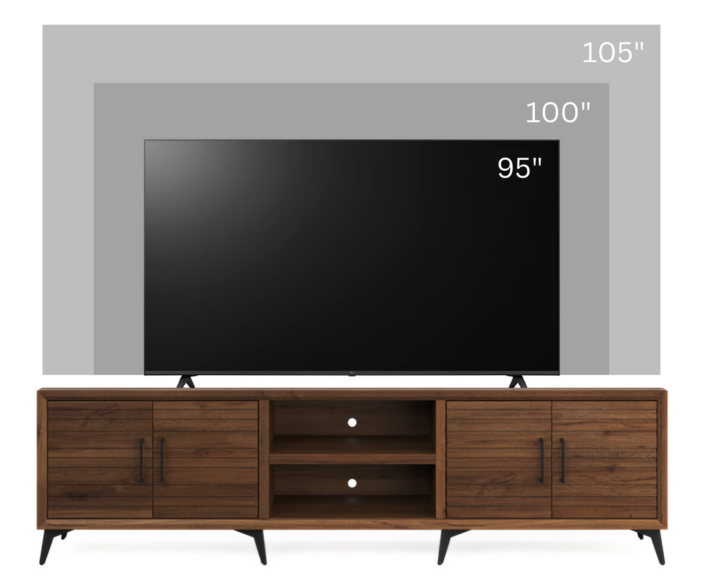 Real Cozy - 95" Malibu TV Stand