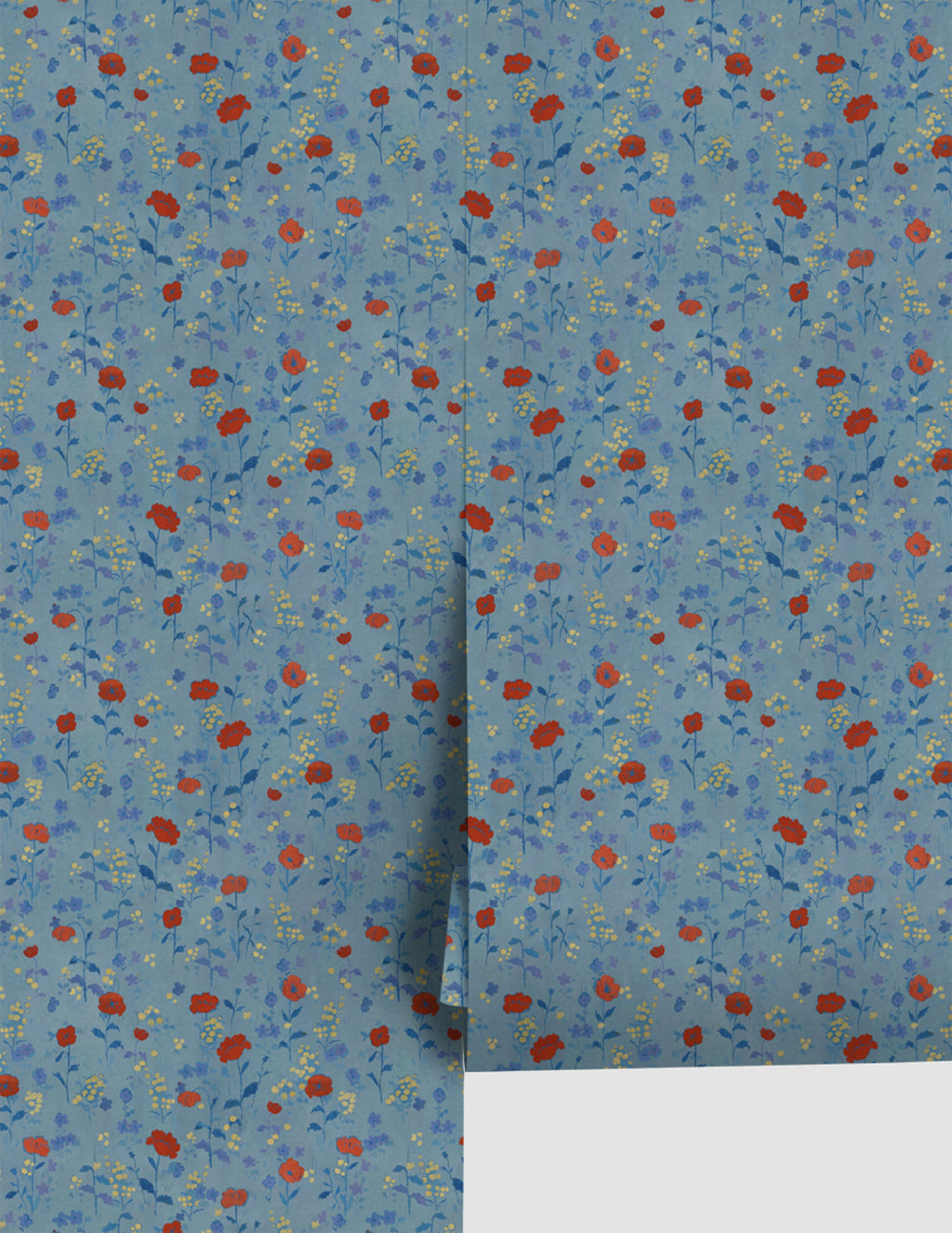 Lulu and Georgia - Poppies Wallpaper by Paule Marrot