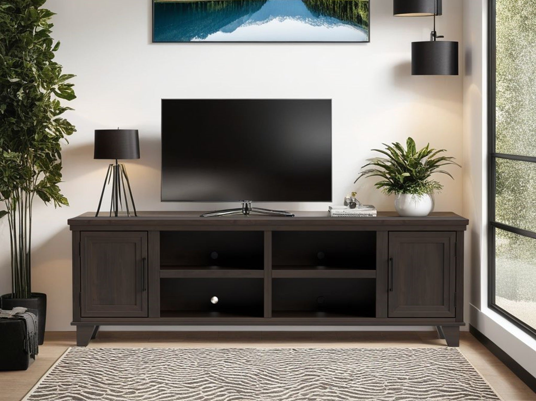 Real Cozy - 78" Sonoma TV Stand