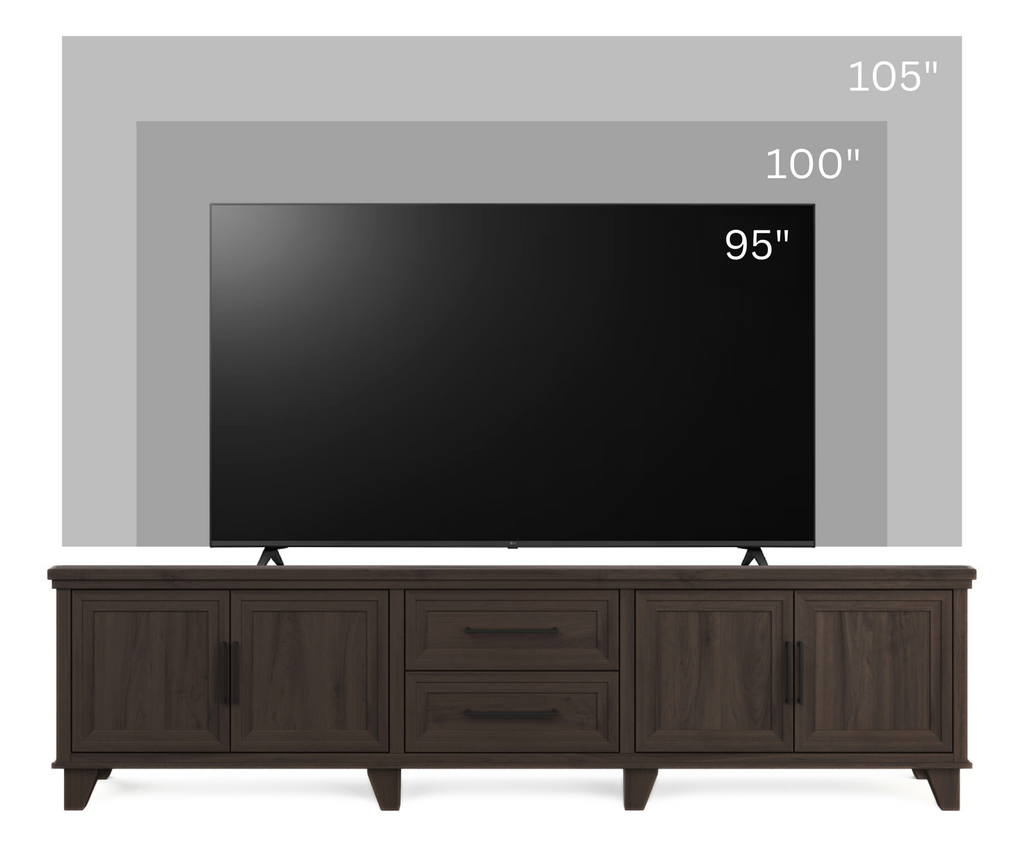 Real Cozy - 95" Sonoma TV Stand