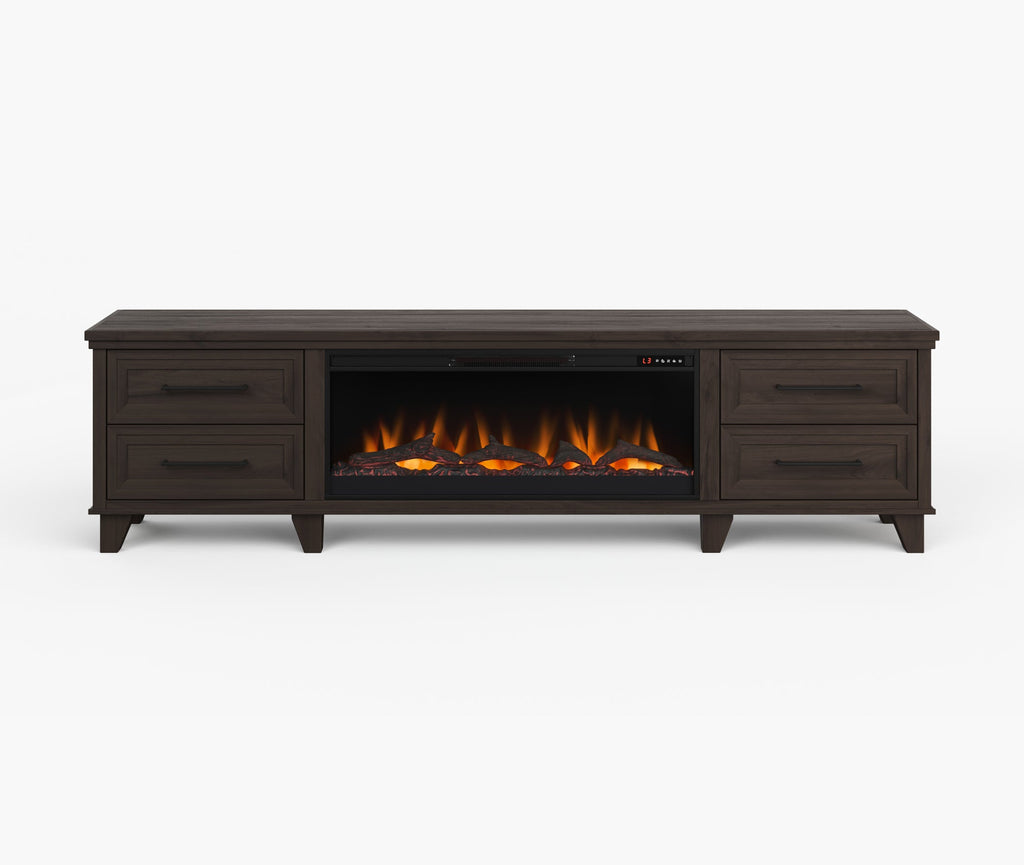 Real Cozy - 95" Sonoma Fireplace TV Stand