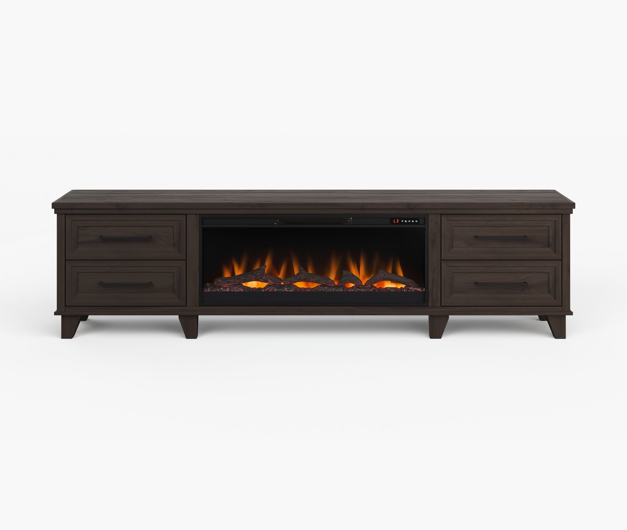 Real Cozy - 95" Sonoma Fireplace TV Stand