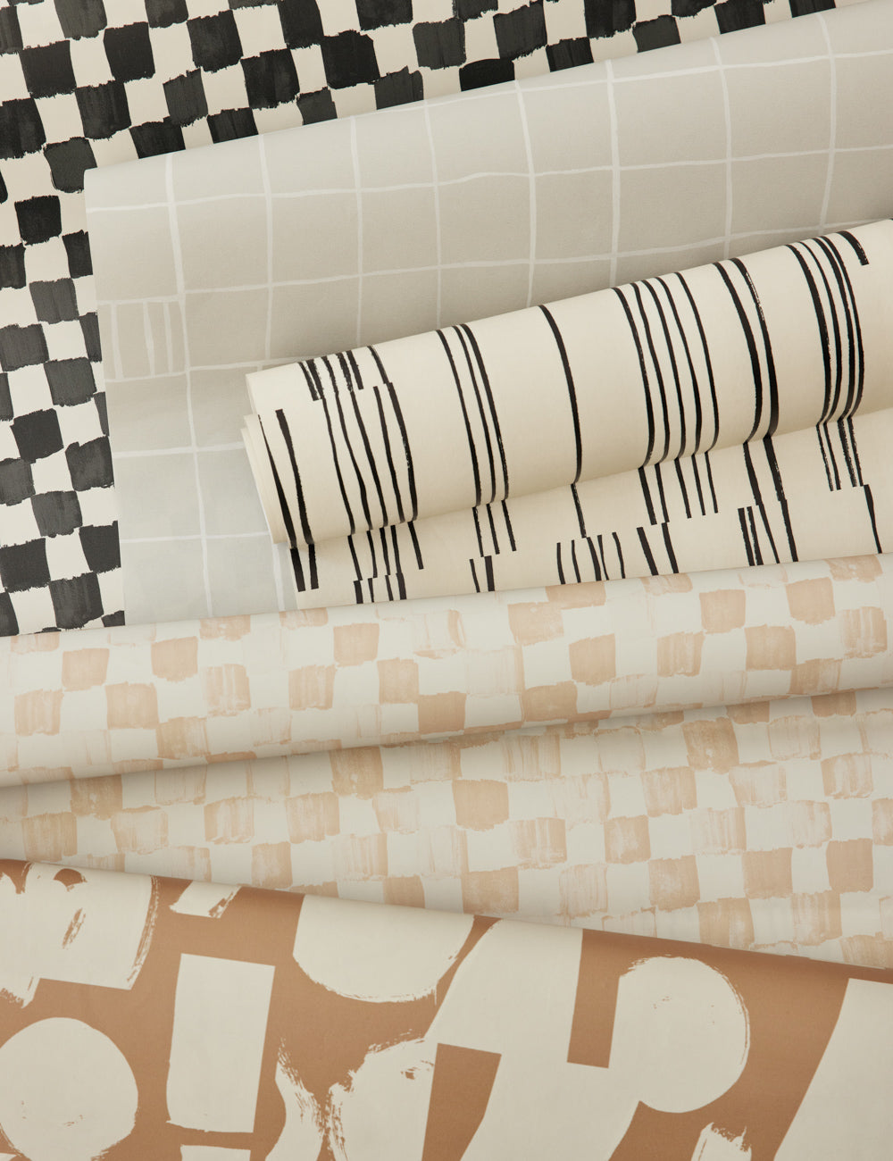 Lulu and Georgia - Checkerboard Wallpaper by Sarah Sherman Samuel