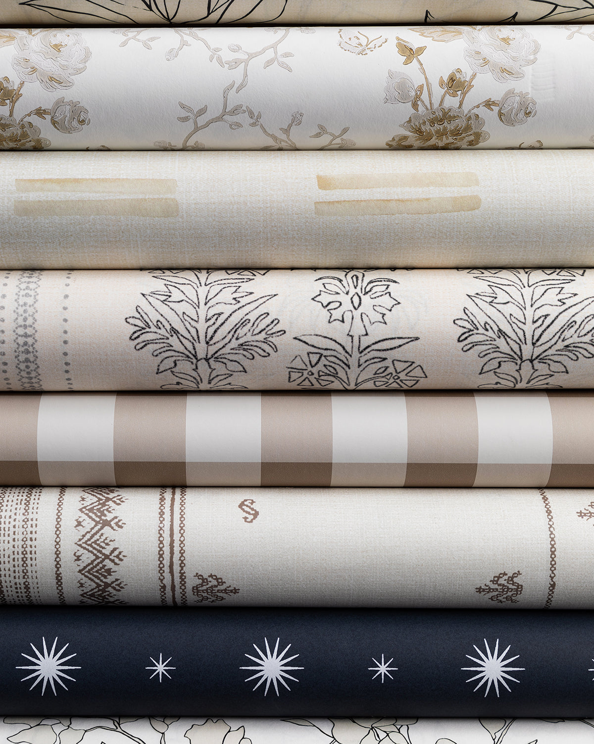 McGee & Co - Demi Floral Stripe Wallpaper