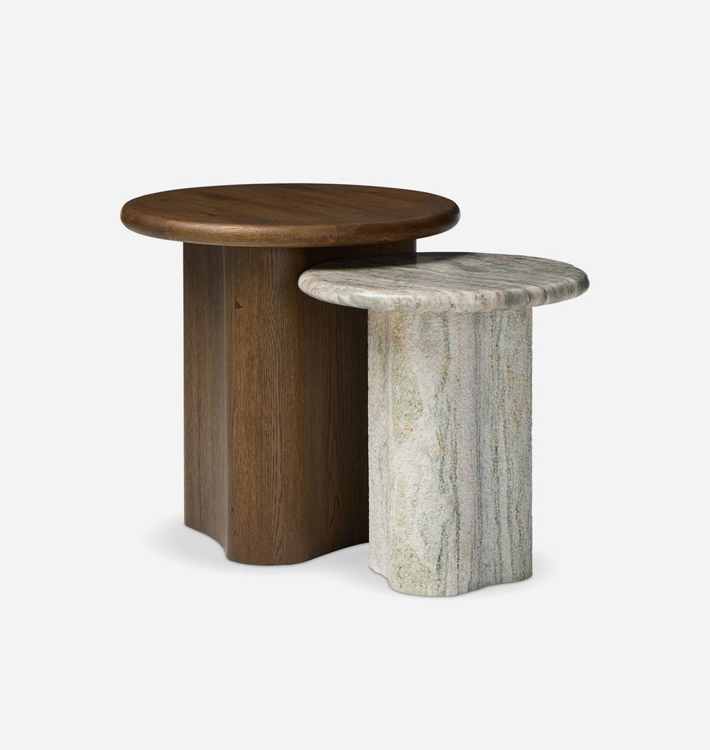 Amber Interiors - Waylie Nesting End Table Set
