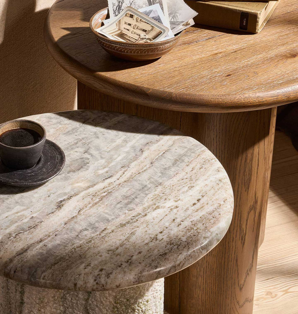 Amber Interiors - Waylie Nesting End Table Set