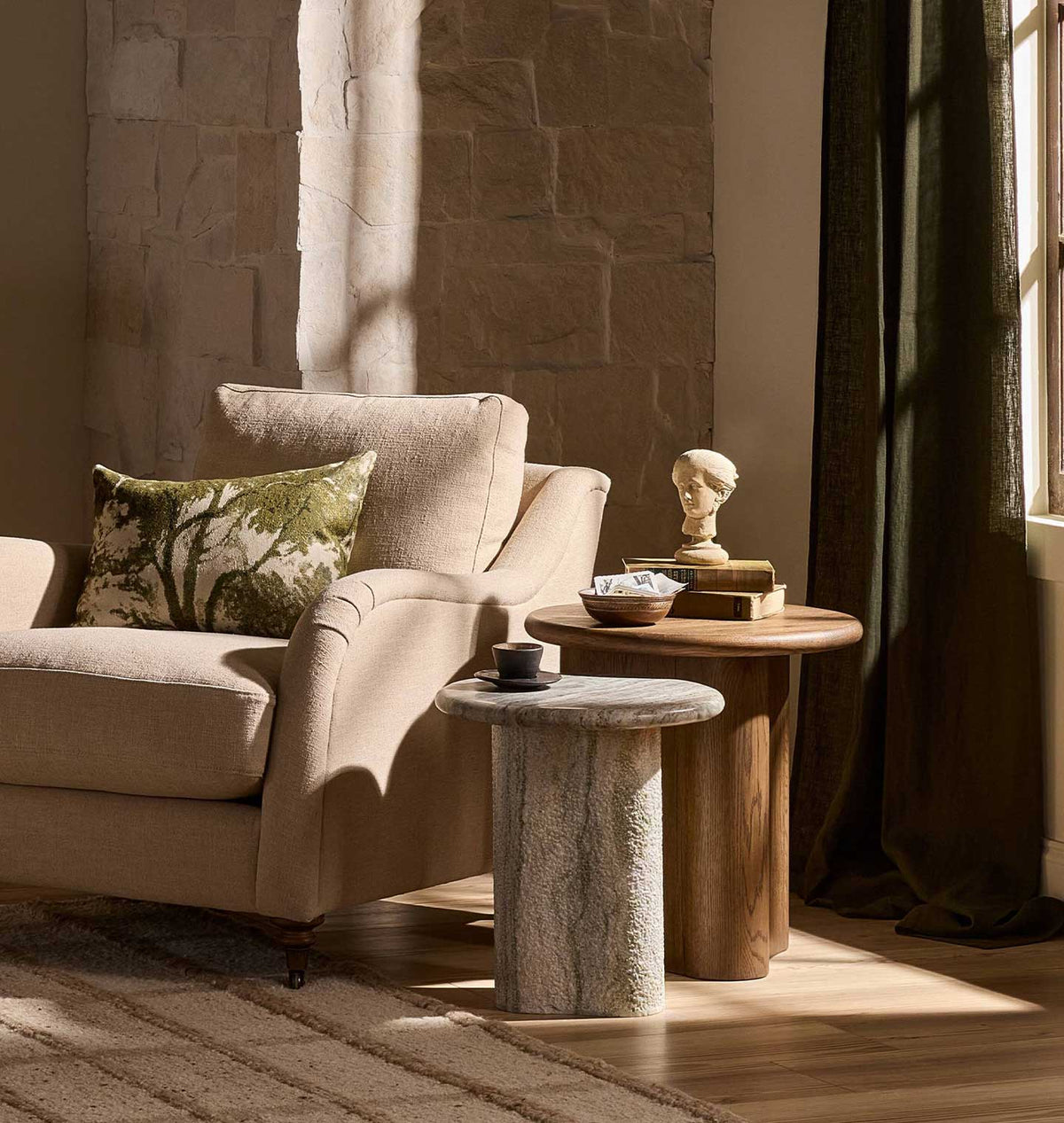 Amber Interiors - Waylie Nesting End Table Set