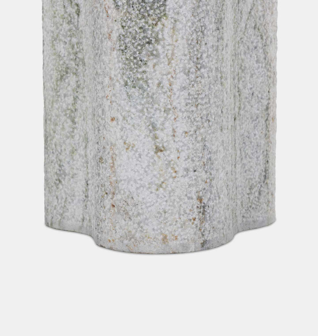 Amber Interiors - Waylie Small Marble End Table