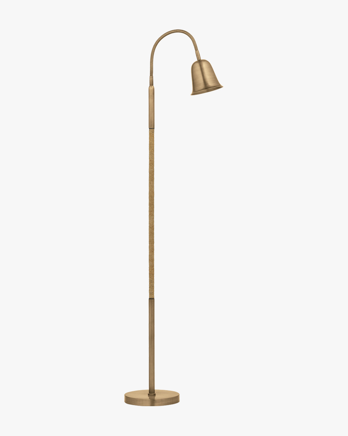 McGee & Co - Wharf Patina Brass Floor Lamp