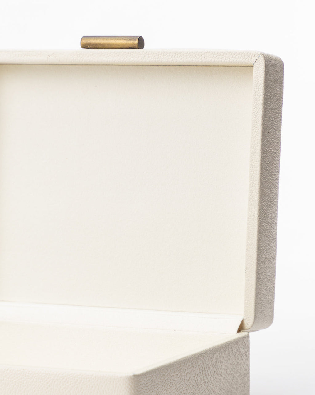 McGee & Co - Cream Shagreen Box
