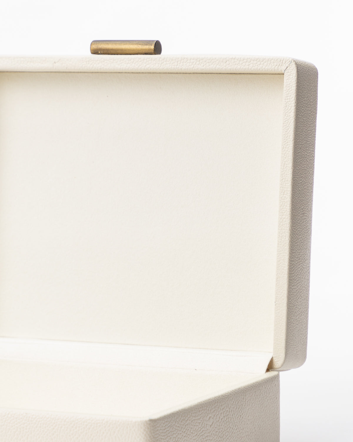 McGee & Co - Cream Shagreen Box