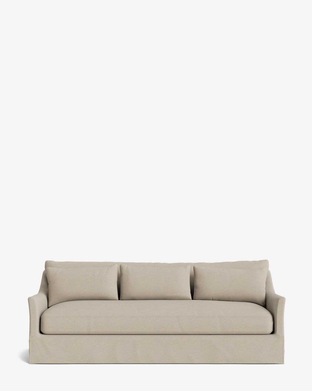 McGee & Co - Wilhelmina Deep Slipcover Sofa (85" - 110")