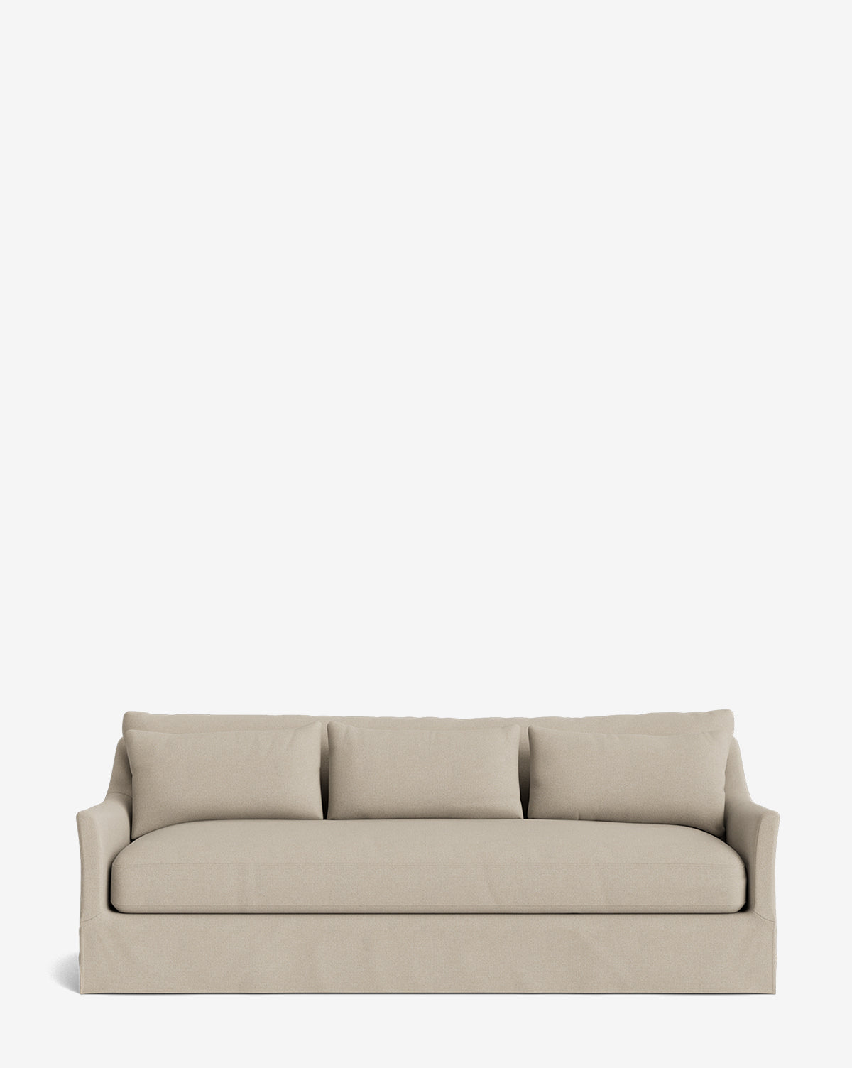 McGee & Co - Wilhelmina Deep Slipcover Sofa (85" - 110")