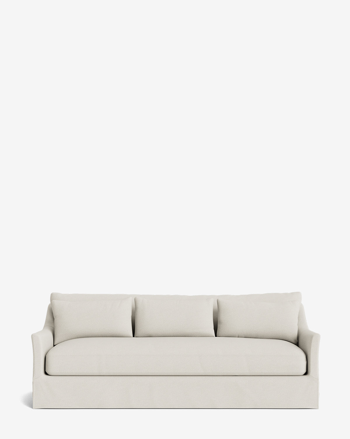 McGee & Co - Wilhelmina Deep Slipcover Sofa (85" - 110")