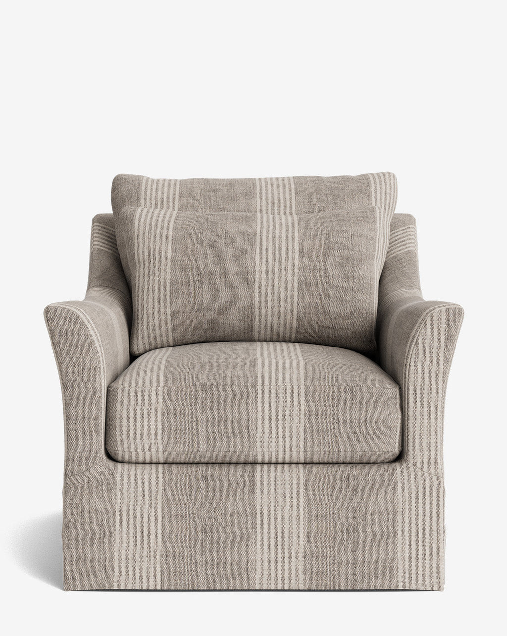 McGee & Co - Wilhelmina Slipcover Swivel Lounge Chair