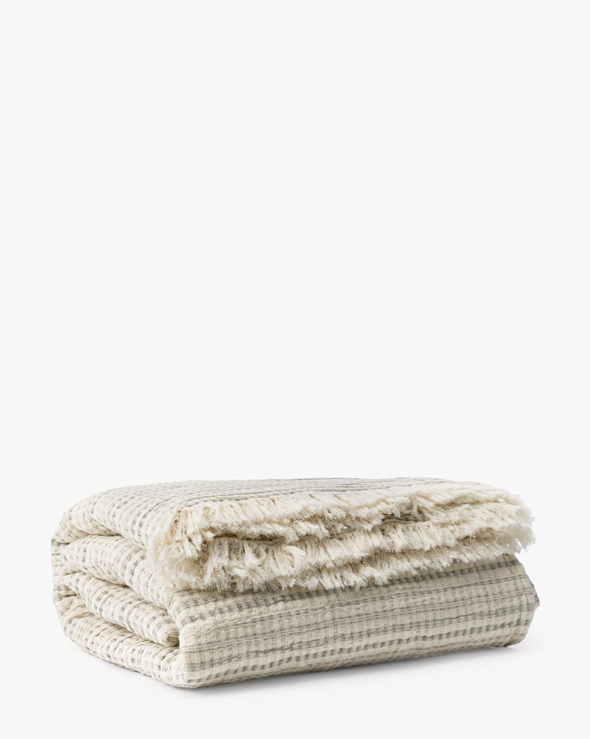 McGee & Co - Willa Striped Coverlet