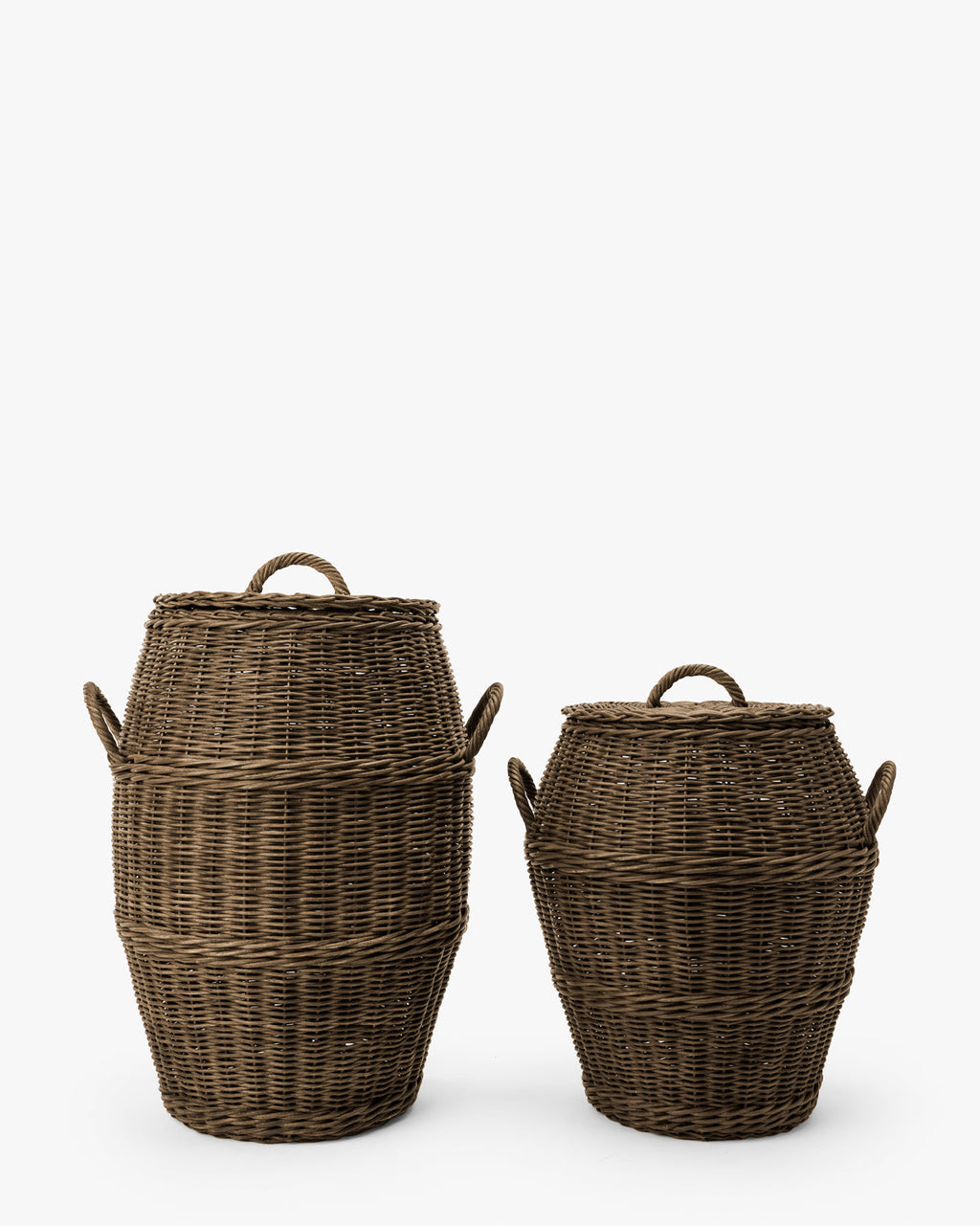 McGee & Co - Winders Wicker Lidded Basket