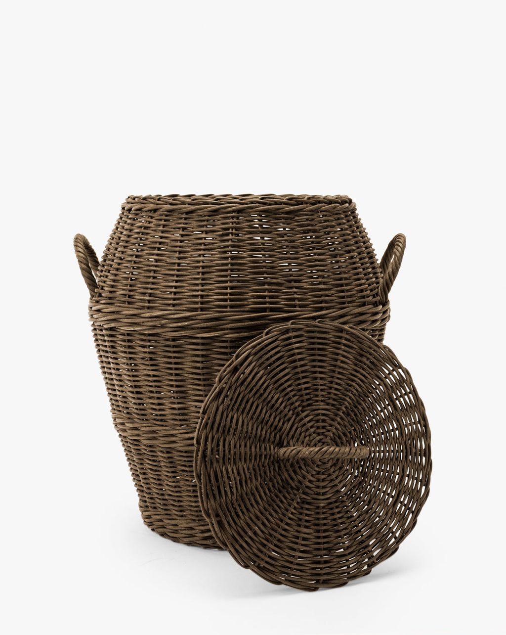 McGee & Co - Winders Wicker Lidded Basket