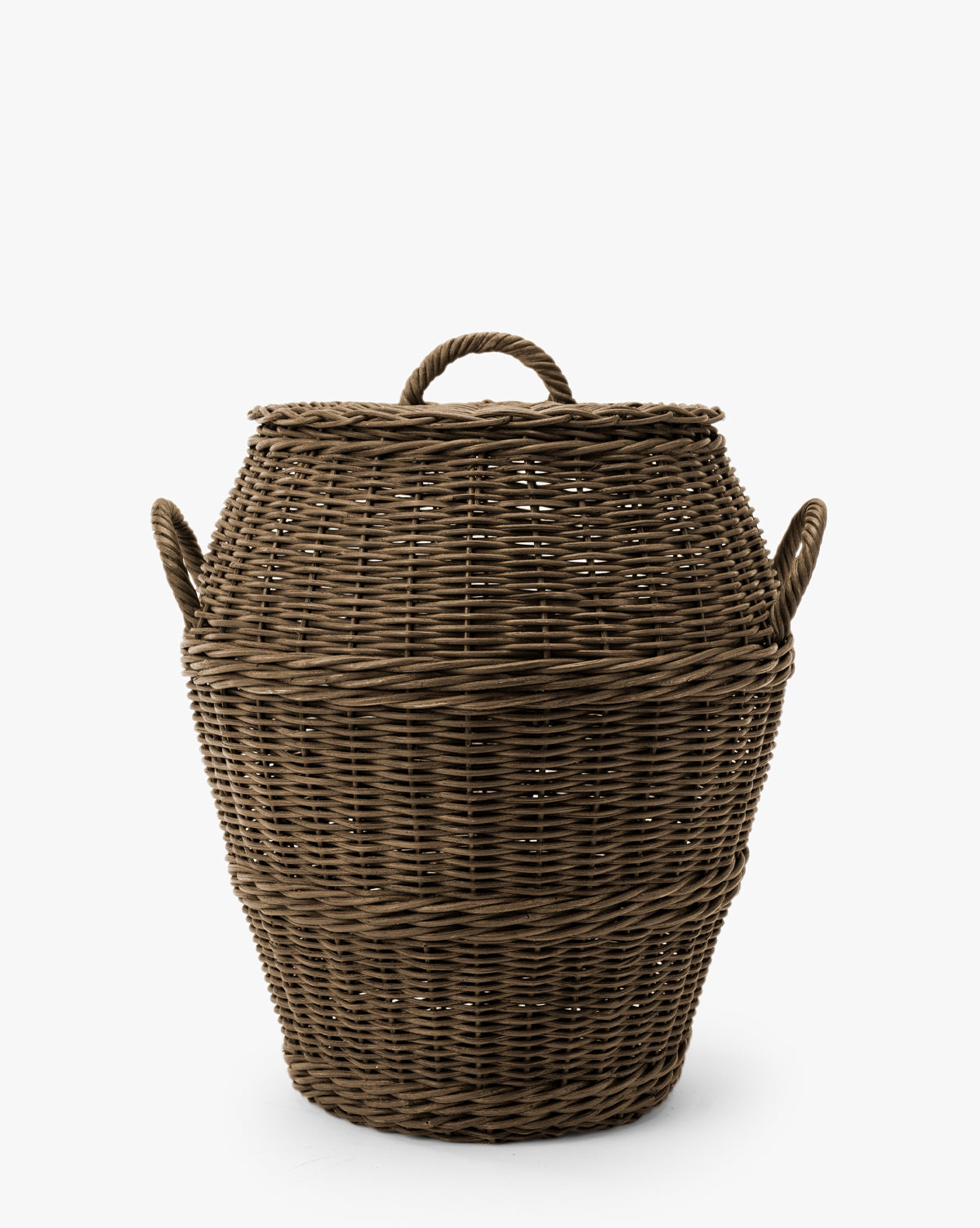 McGee & Co - Winders Wicker Lidded Basket