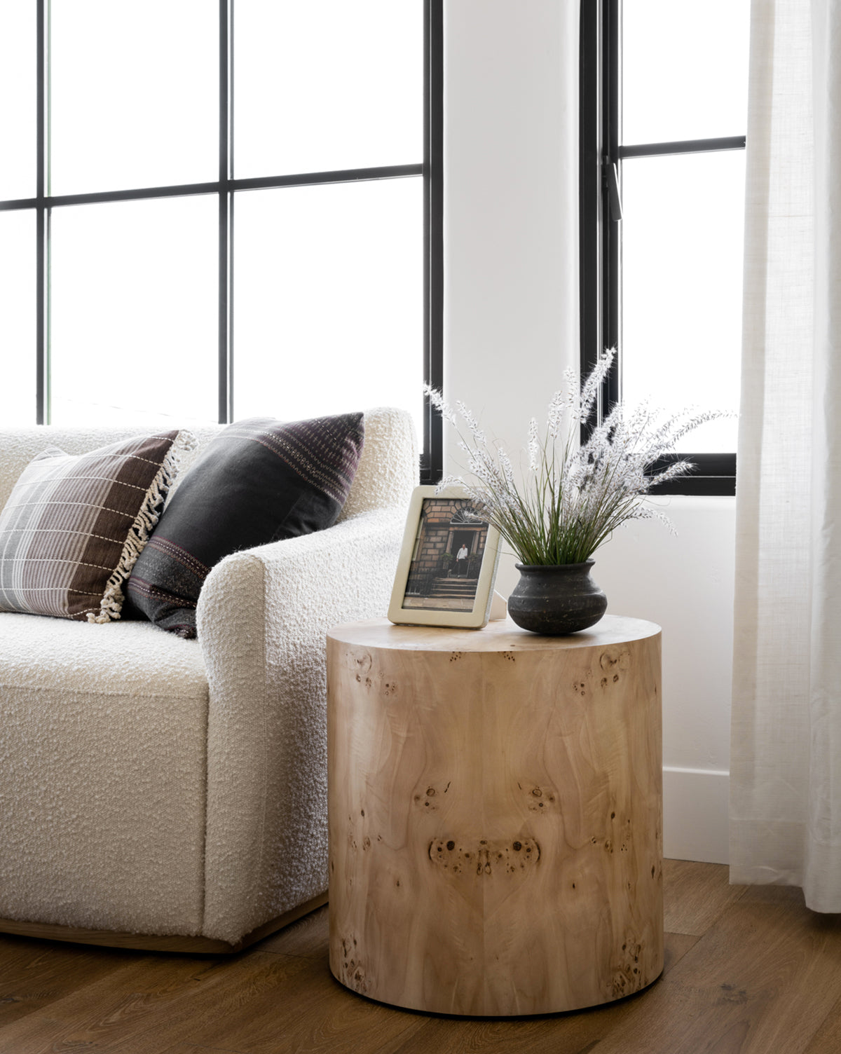 McGee & Co - Burl Wood Side Table