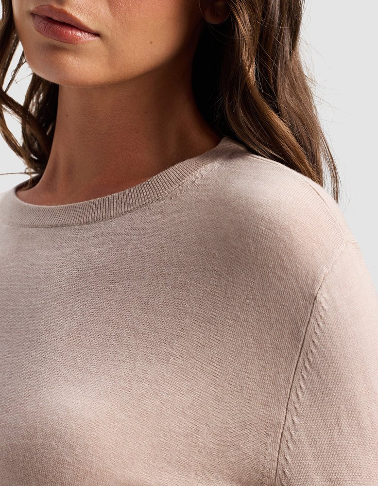 Cozy Earth - Women's AirKnit Crewneck Sweater