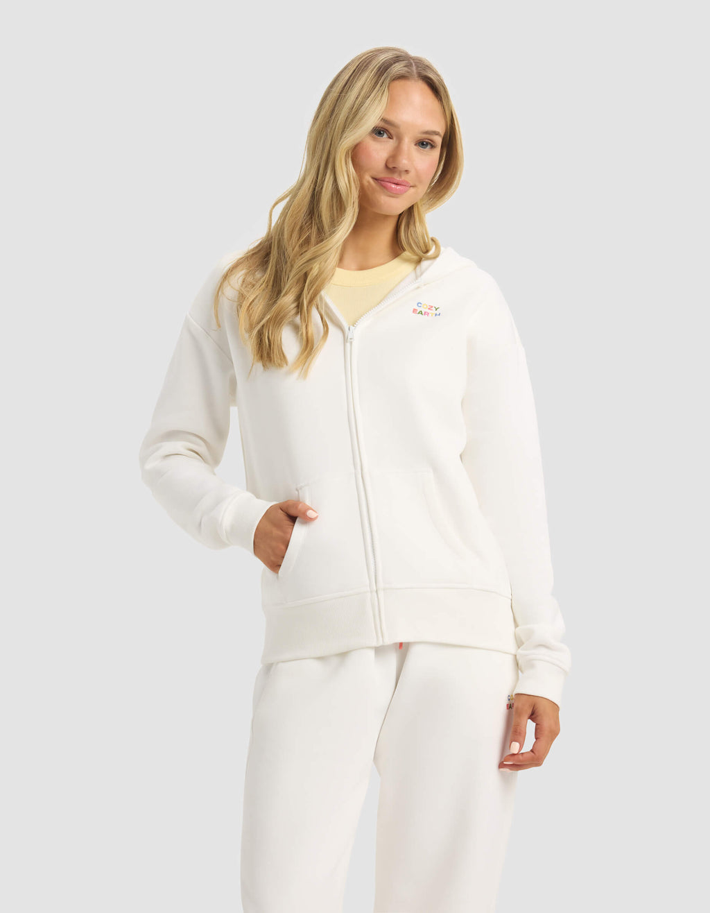 Cozy Earth - Women's CityScape 2.0 Full Zip Hoodie