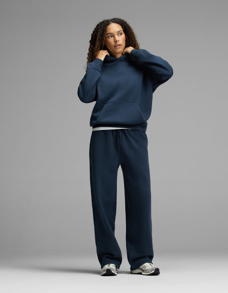 Cozy Earth - Women's CityScape Hoodie & Wide Leg Pant Set