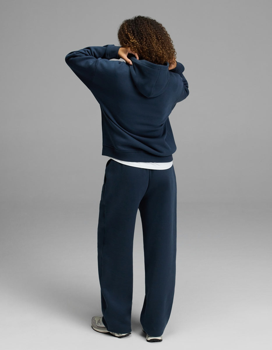 Cozy Earth - Women's CityScape Hoodie & Wide Leg Pant Set