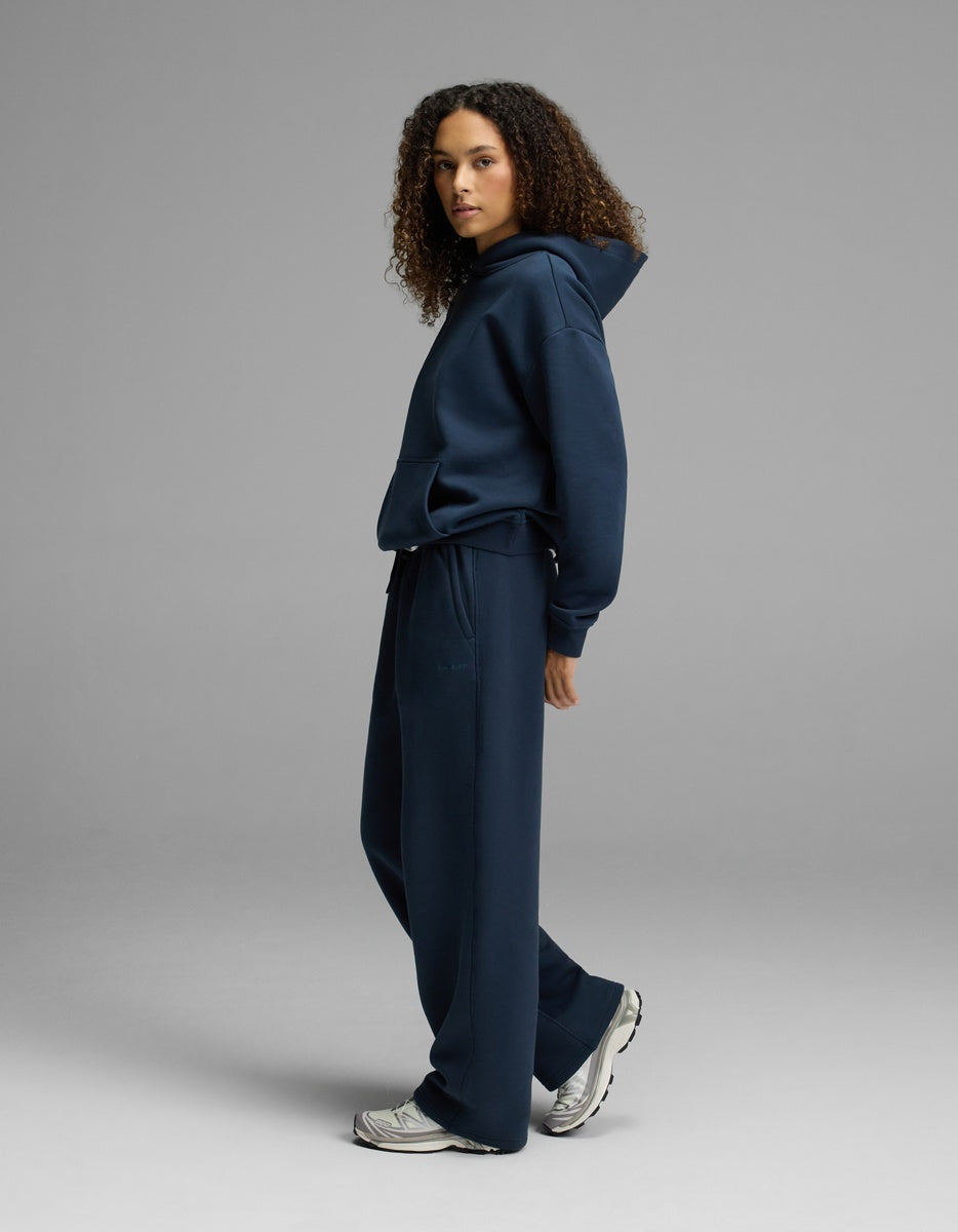Cozy Earth - Women's CityScape Hoodie & Wide Leg Pant Set