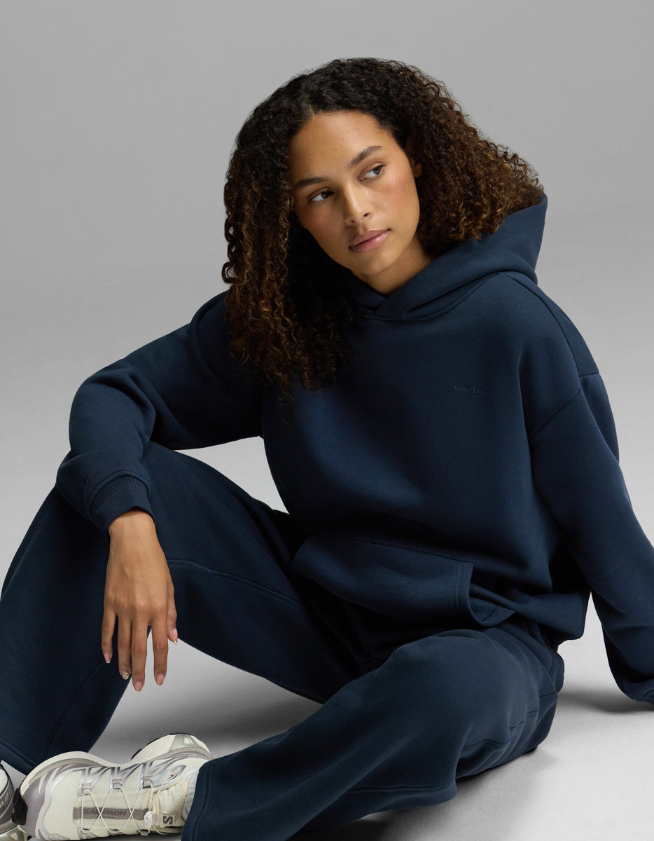 Cozy Earth - Women's CityScape Hoodie & Wide Leg Pant Set