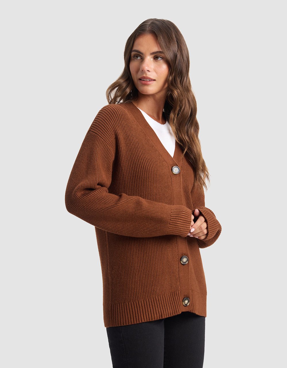 Cozy Earth - Oversized Classic Cardigan - Last Chance
