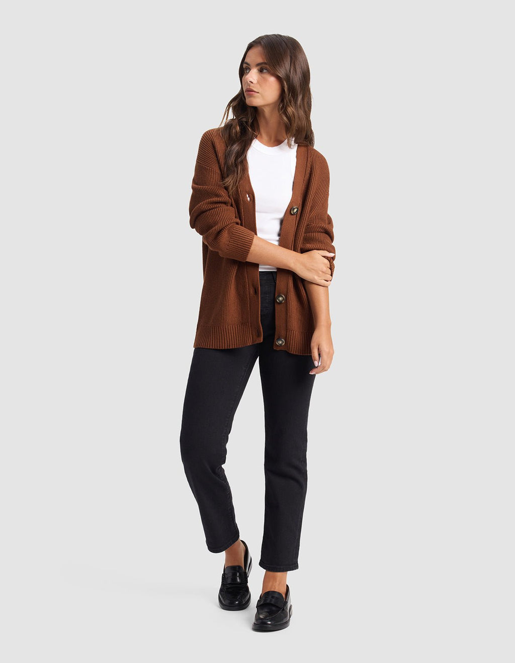 Cozy Earth - Oversized Classic Cardigan - Last Chance