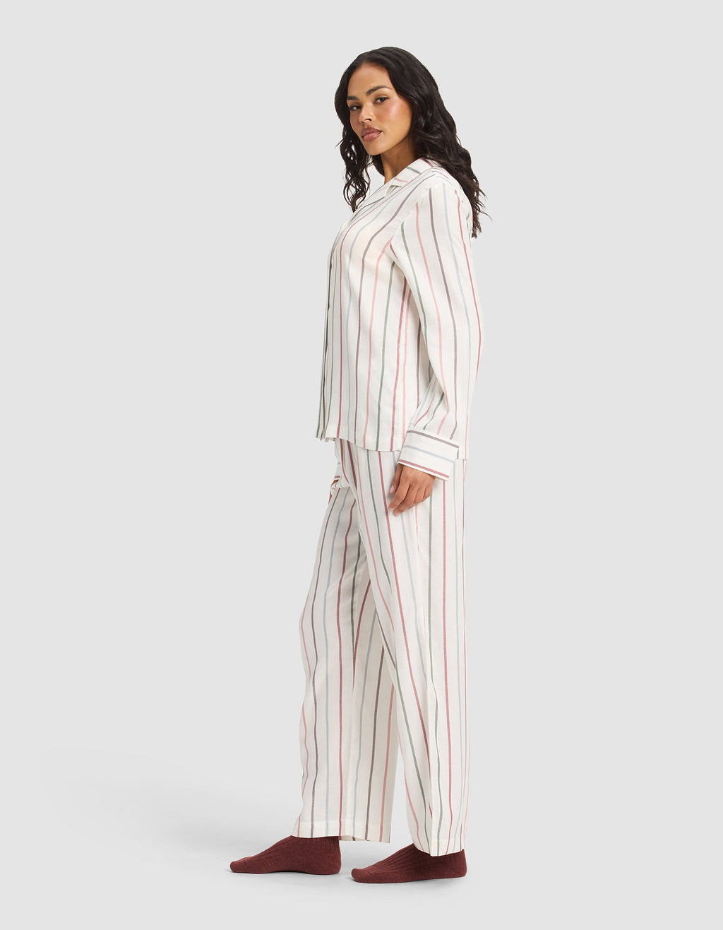 Cozy Earth - Women's Soft Woven Long Sleeve Pajama Set - Last Chance
