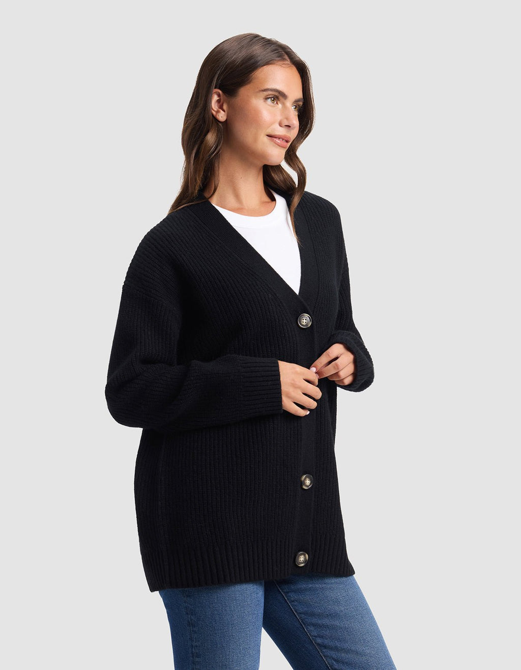 Cozy Earth - Oversized Sunday Cashmere Cardigan - Last Chance