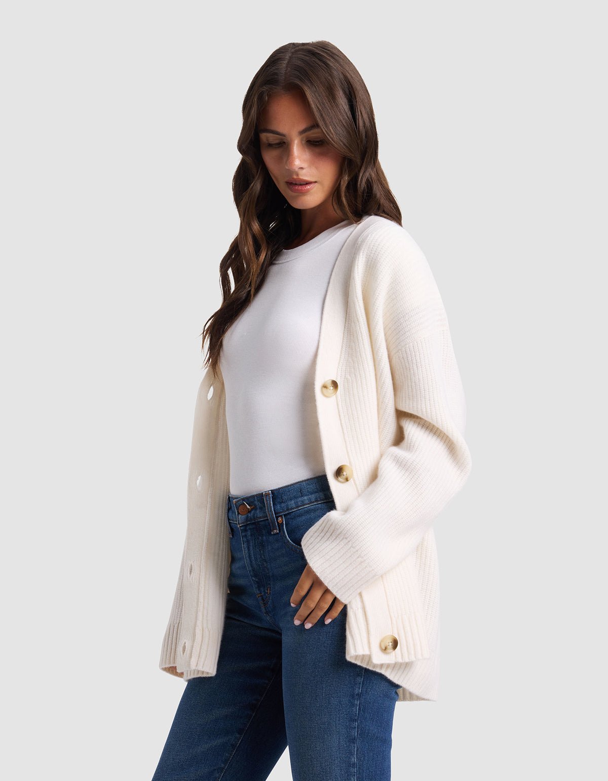 Cozy Earth - Oversized Sunday Cashmere Cardigan - Last Chance