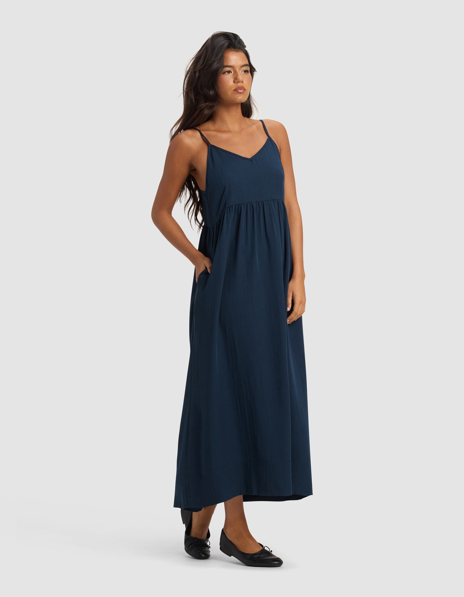 Cozy Earth - Women's Sunset Gathered Dress - Last Chance