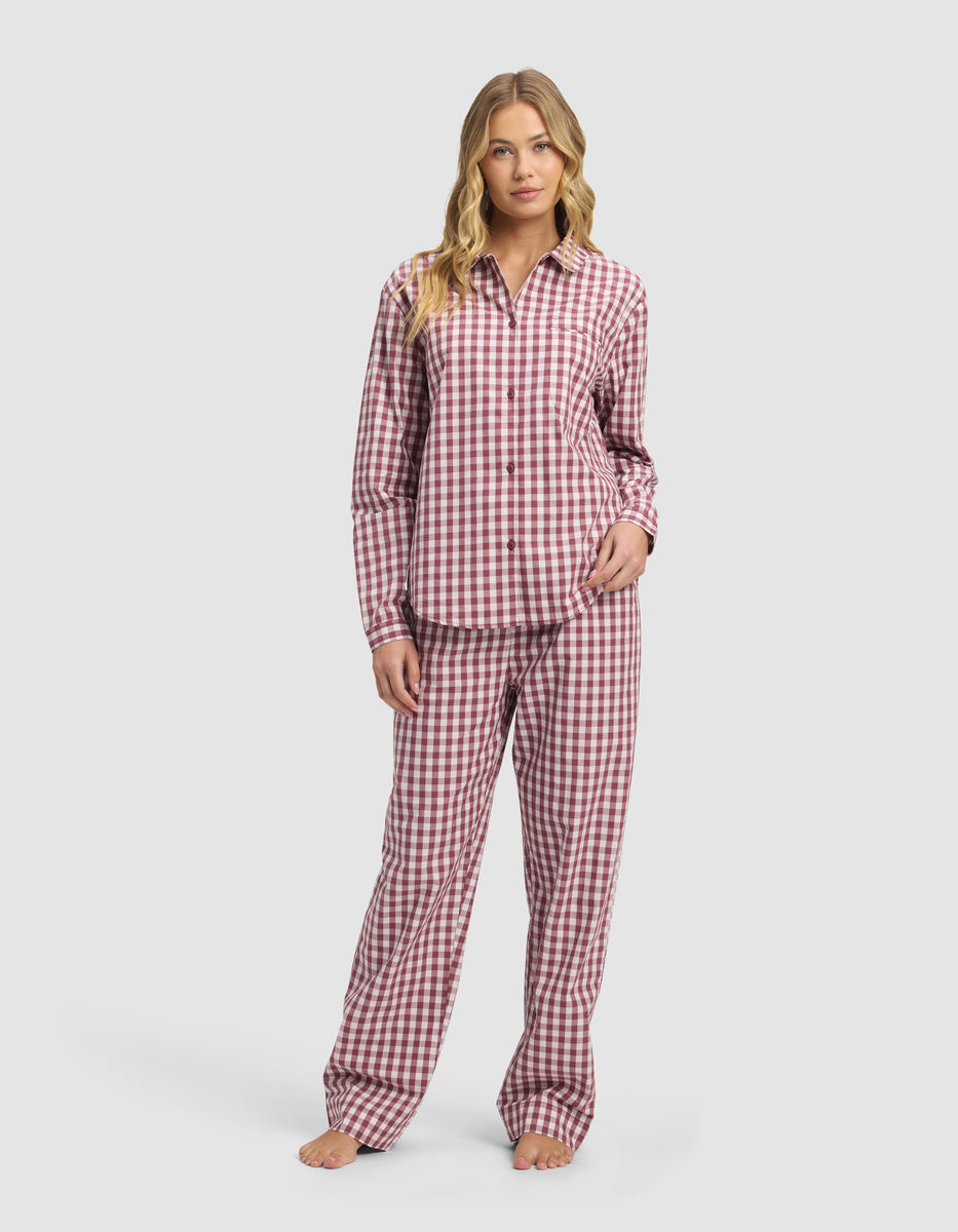 Cozy Earth - Women's Sutton Long Sleeve Pajama Set