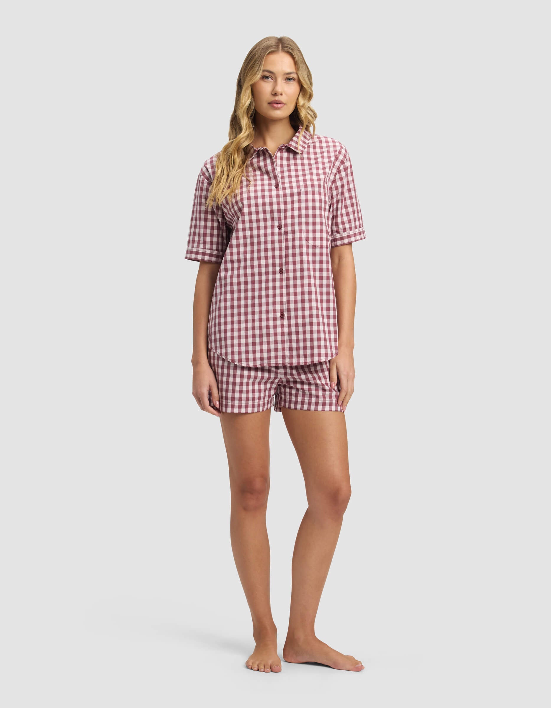 Cozy Earth - Women's Sutton Short Sleeve Pajama Set