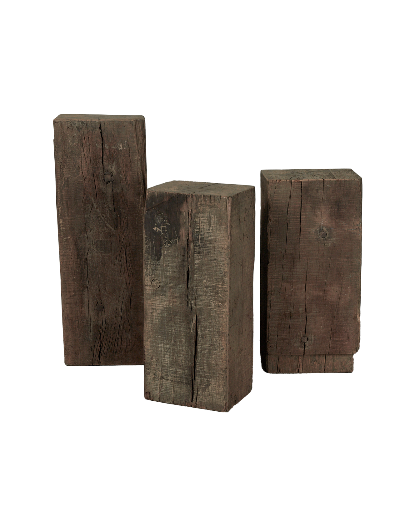 Olive Ateliers - Wood Pedestal - Rectangle Assorted