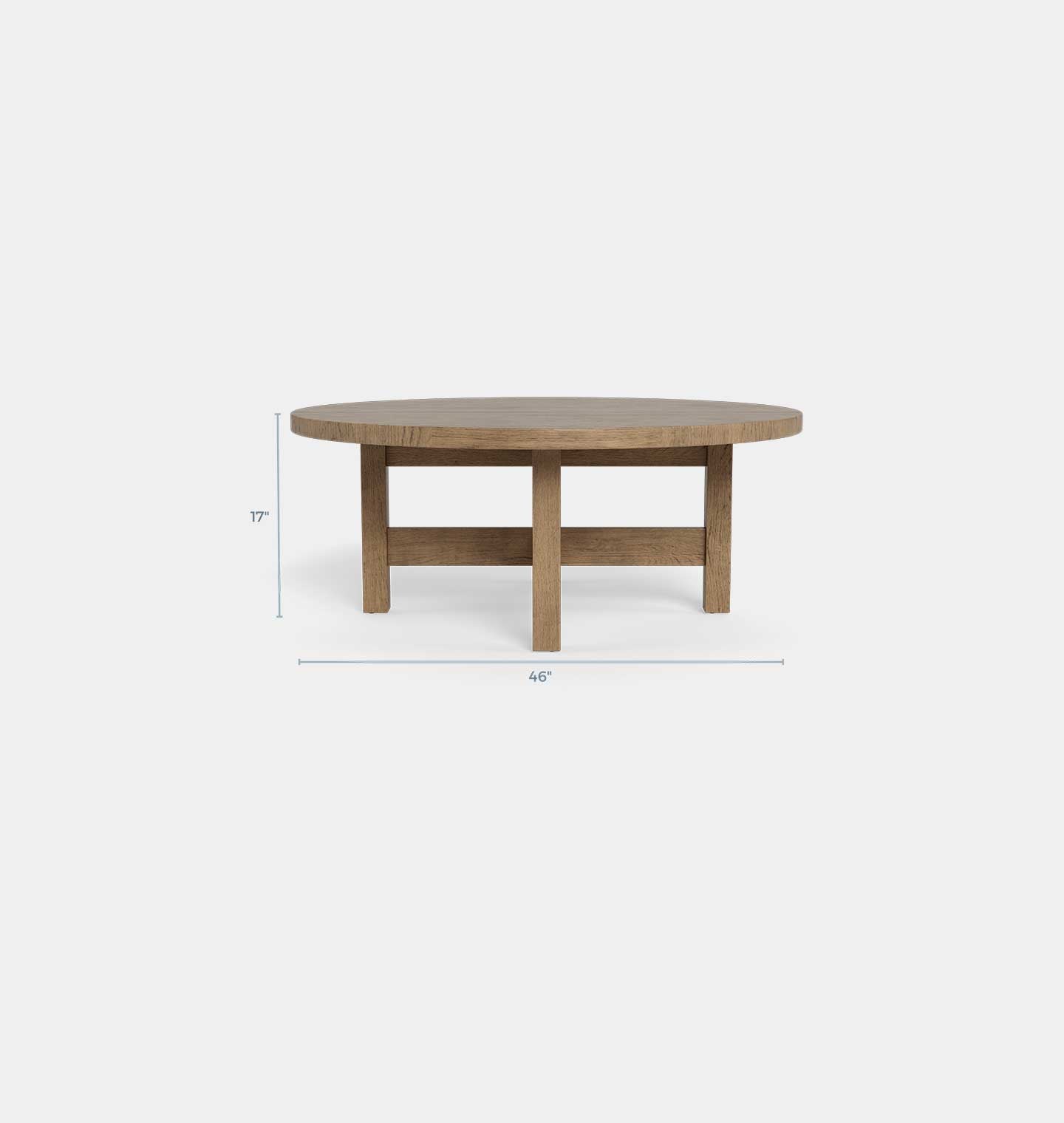 Amber Interiors - X - Base Coffee Table