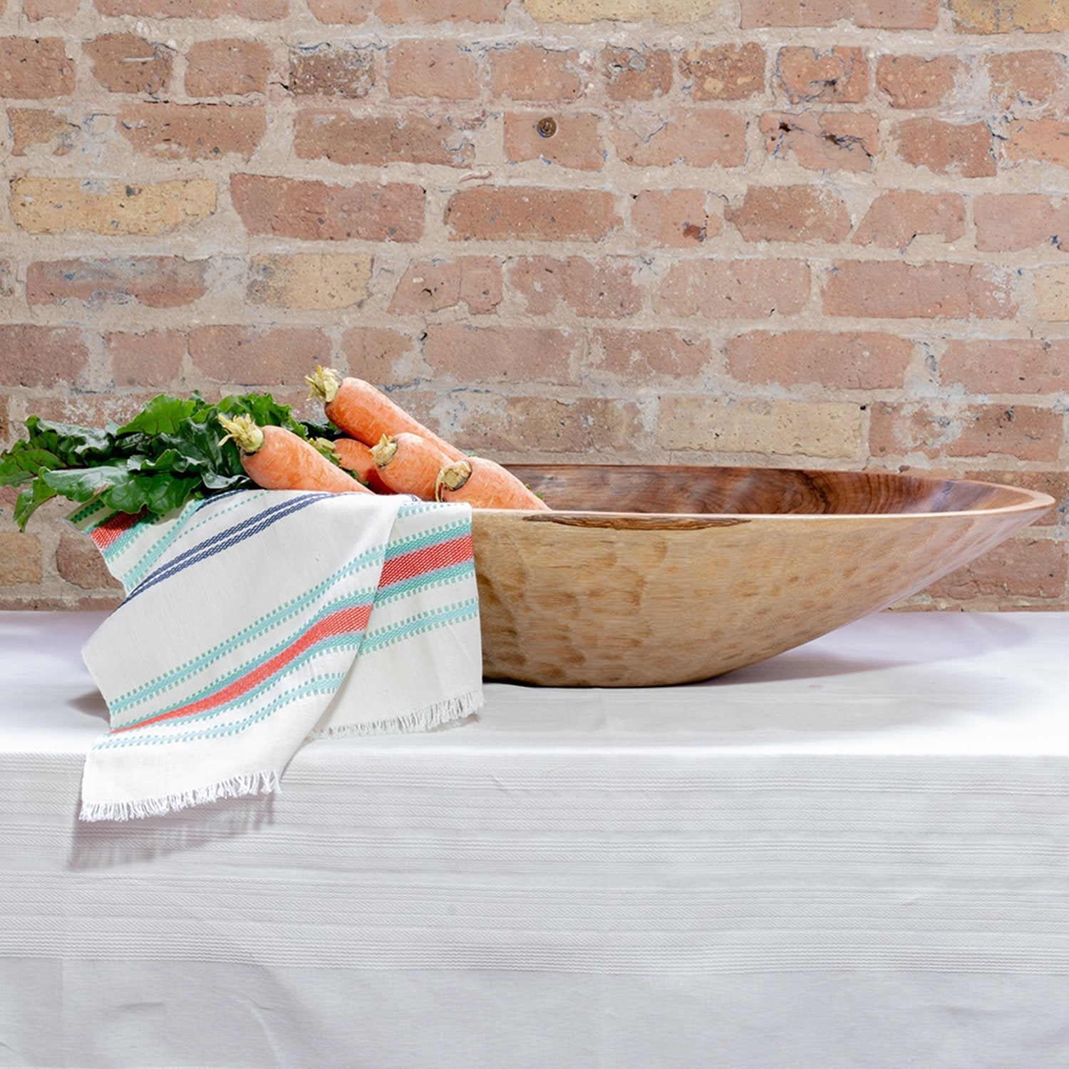 Terra Klay - XXL 28 inch Oval Wood Bowl