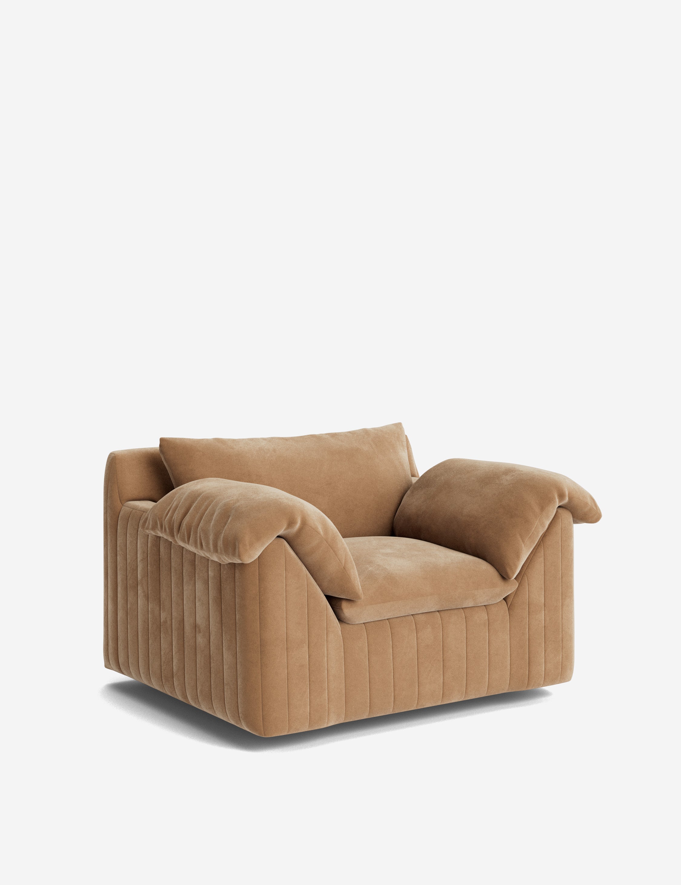 Lulu and Georgia - Yucca Swivel Chair by Carly Cushnie