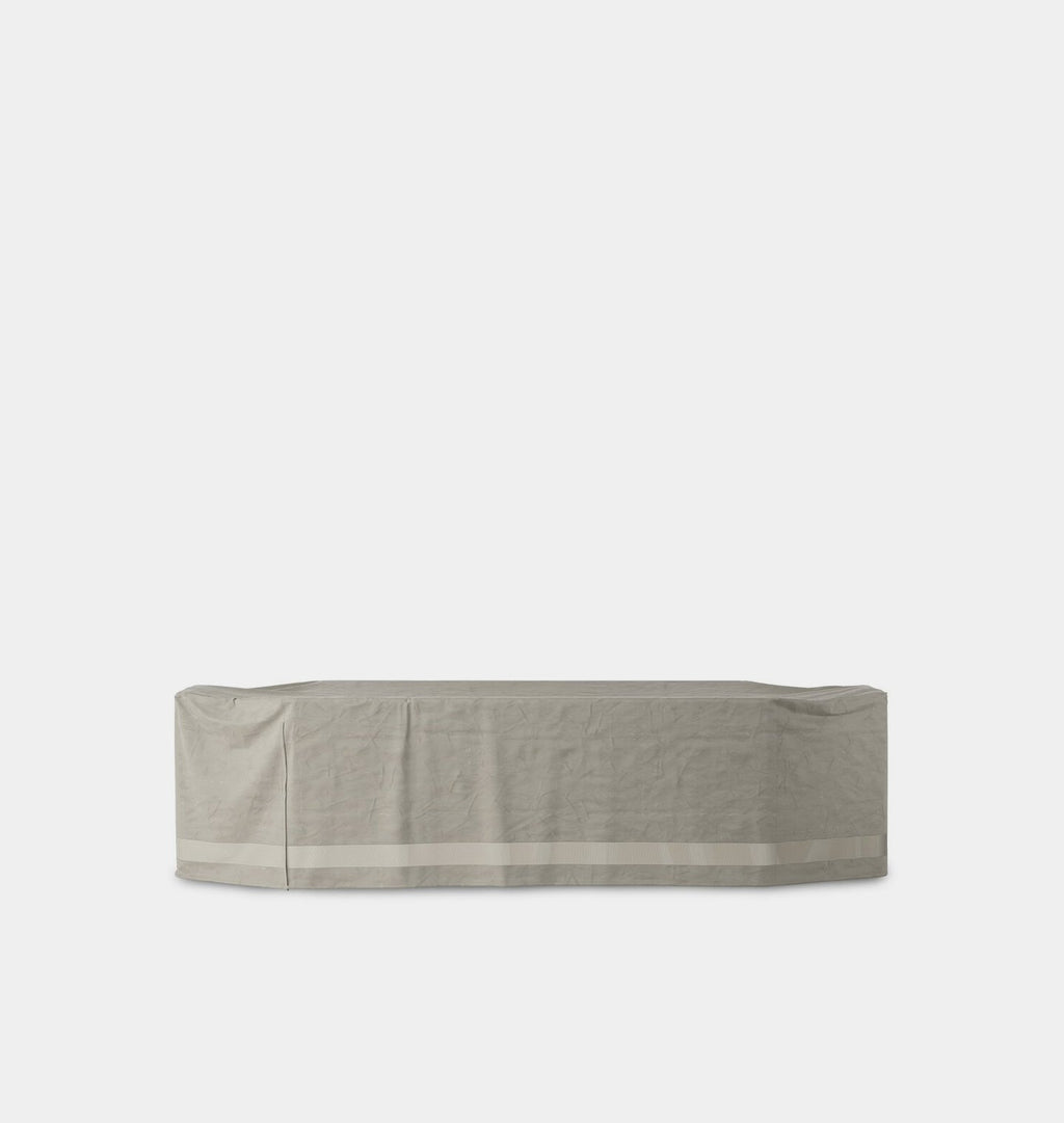 Amber Interiors - Yarrow Weatherproof Outdoor Dining Set Cover