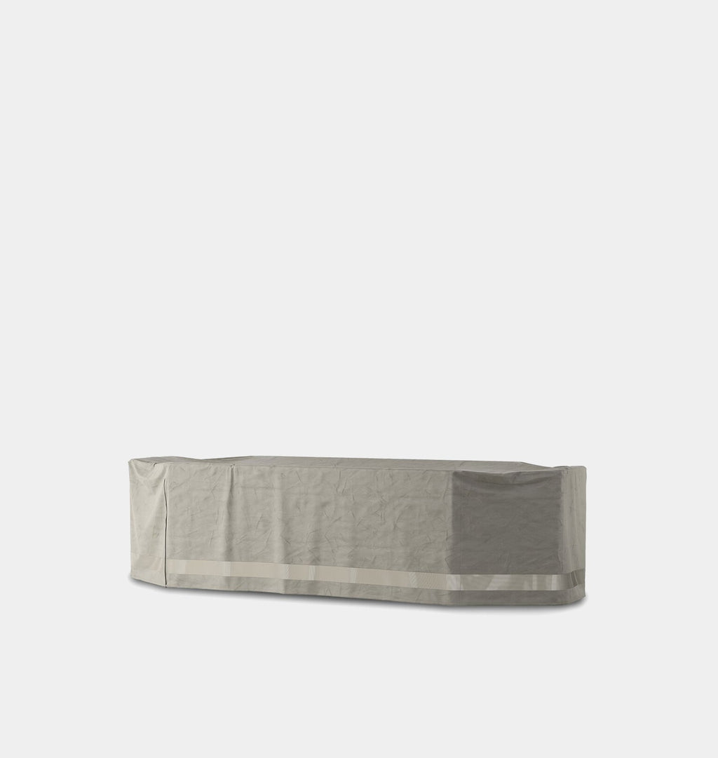 Amber Interiors - Yarrow Weatherproof Outdoor Dining Set Cover