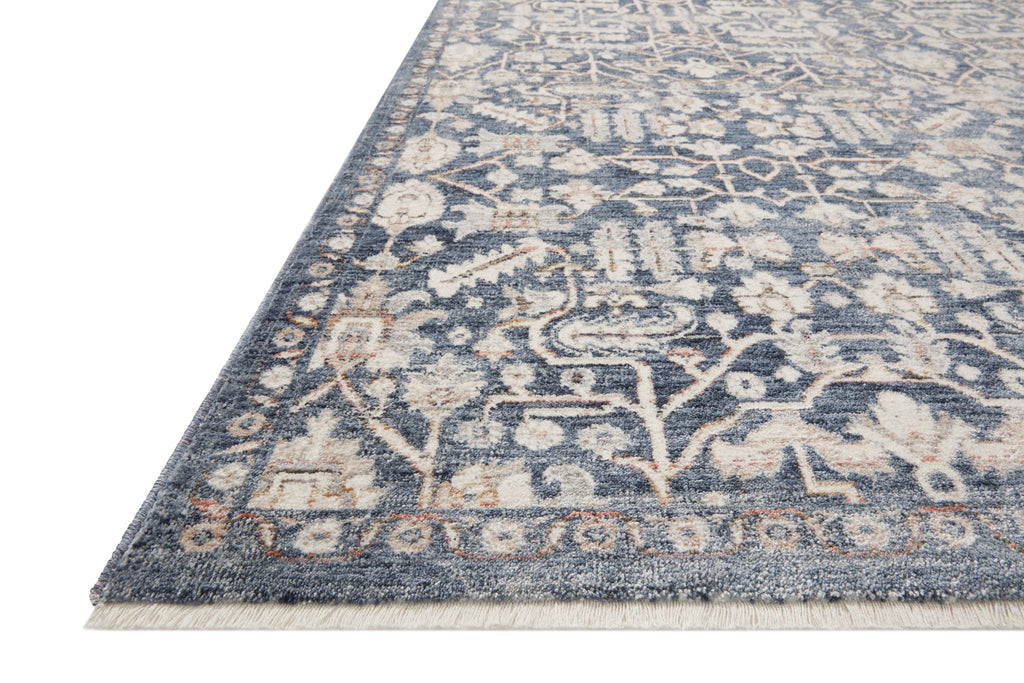 Amber Interiors - Zuma ZUM - 02 Blue / Ivory Area Rug
