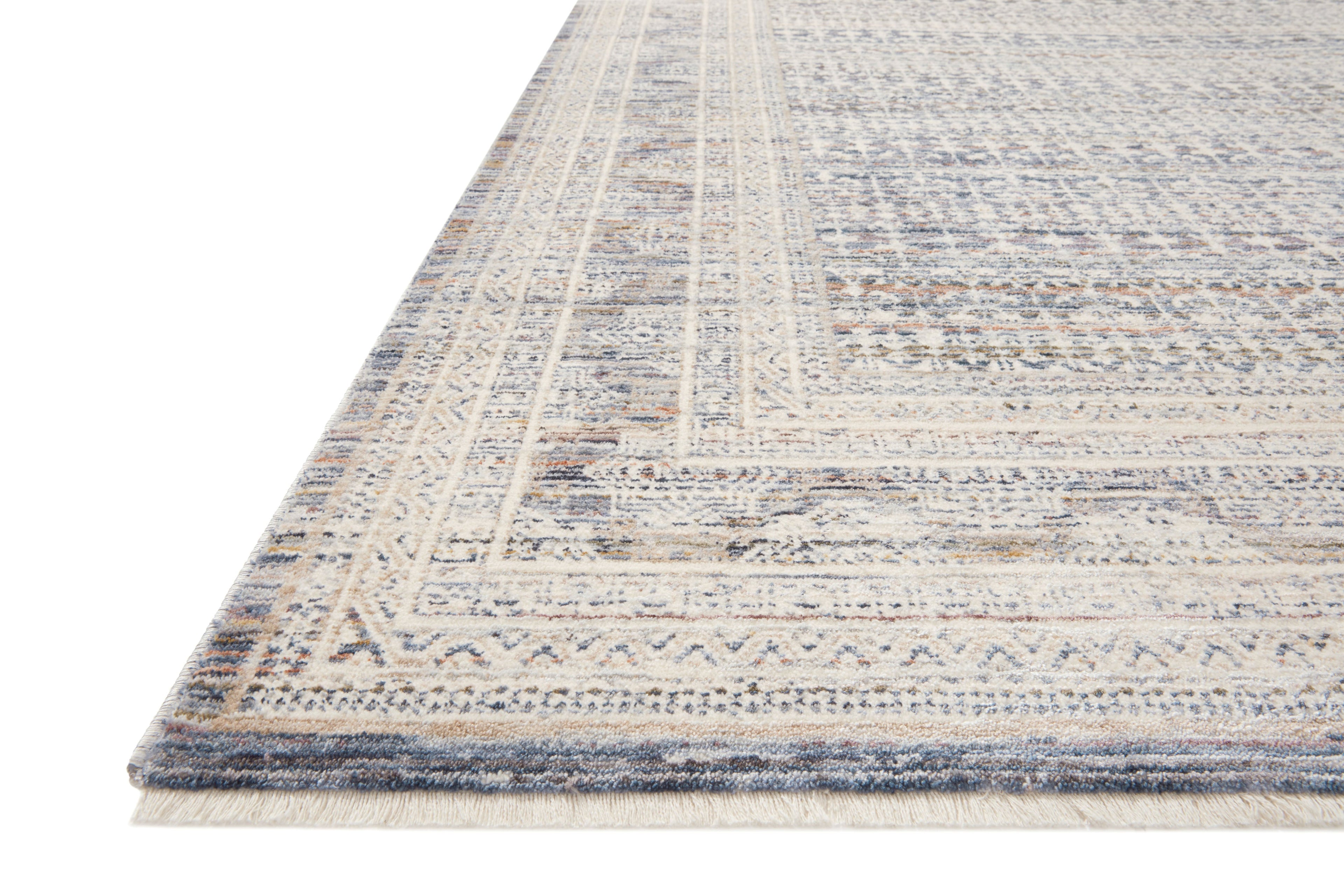 Amber Interiors - Zuma ZUM - 03 Ocean / Multi Area Rug