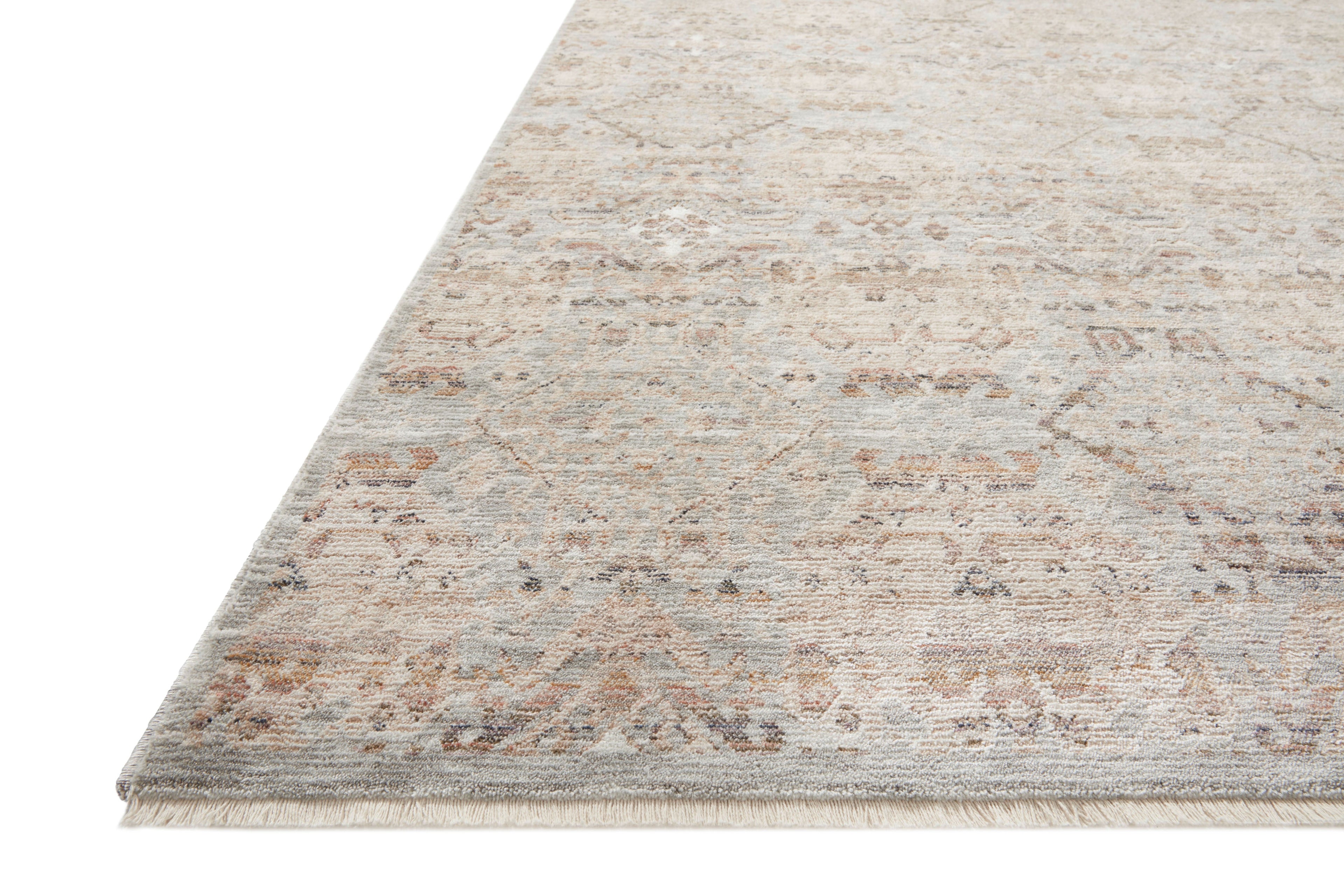 Amber Interiors - Zuma ZUM - 05 Silver / Multi Area Rug