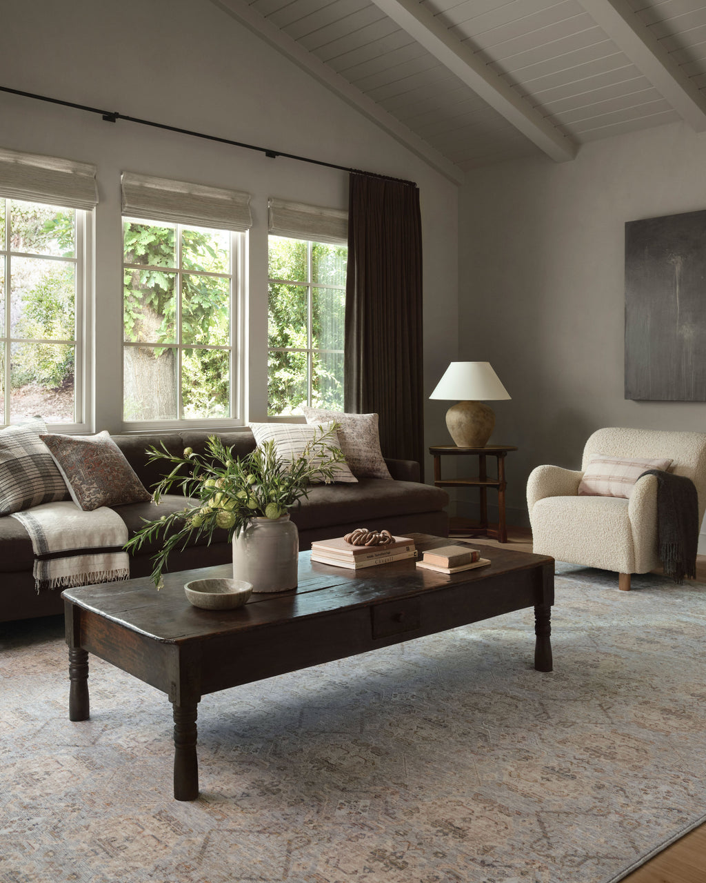 Amber Interiors - Zuma ZUM - 05 Silver / Multi Area Rug