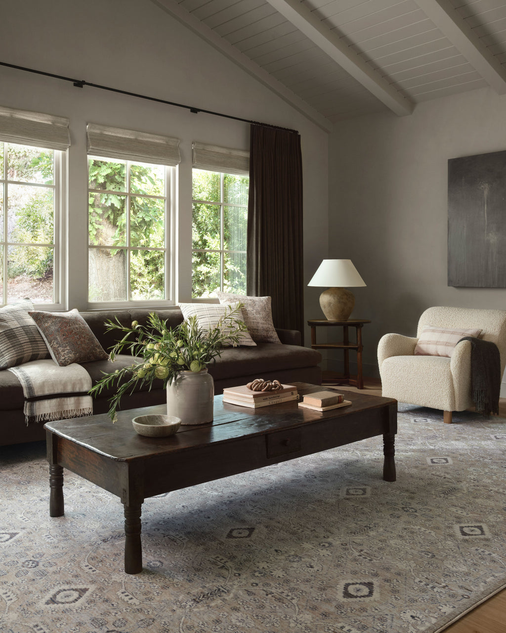 Amber Interiors - Zuma ZUM - 07 Silver / Sky Area Rug