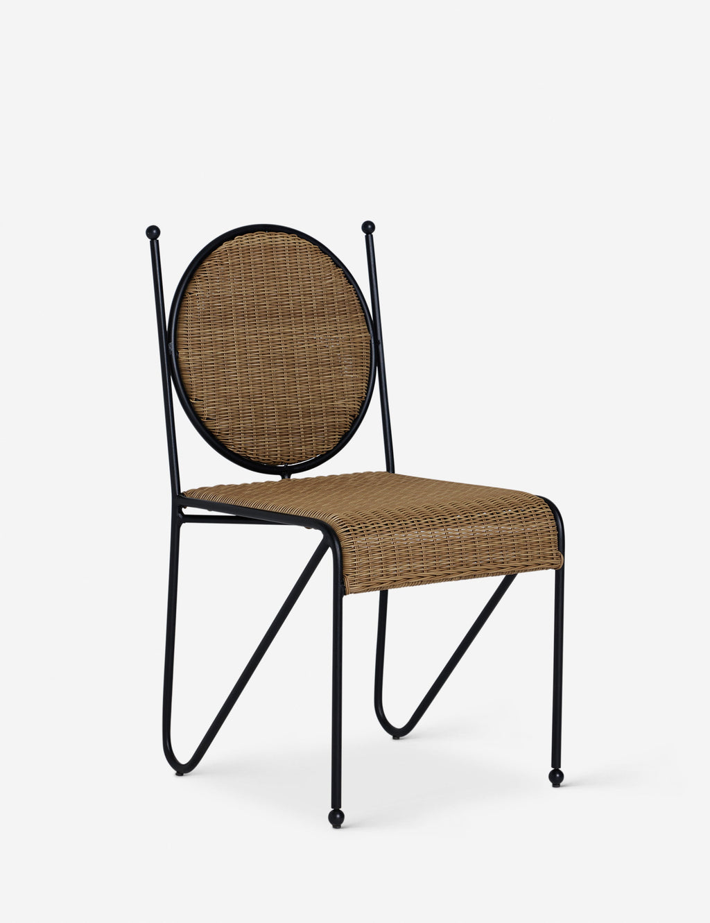 Lulu and Georgia - Open Box: Ziggy Outdoor Dining Chair, Natural by Sarah Sherman Samuel